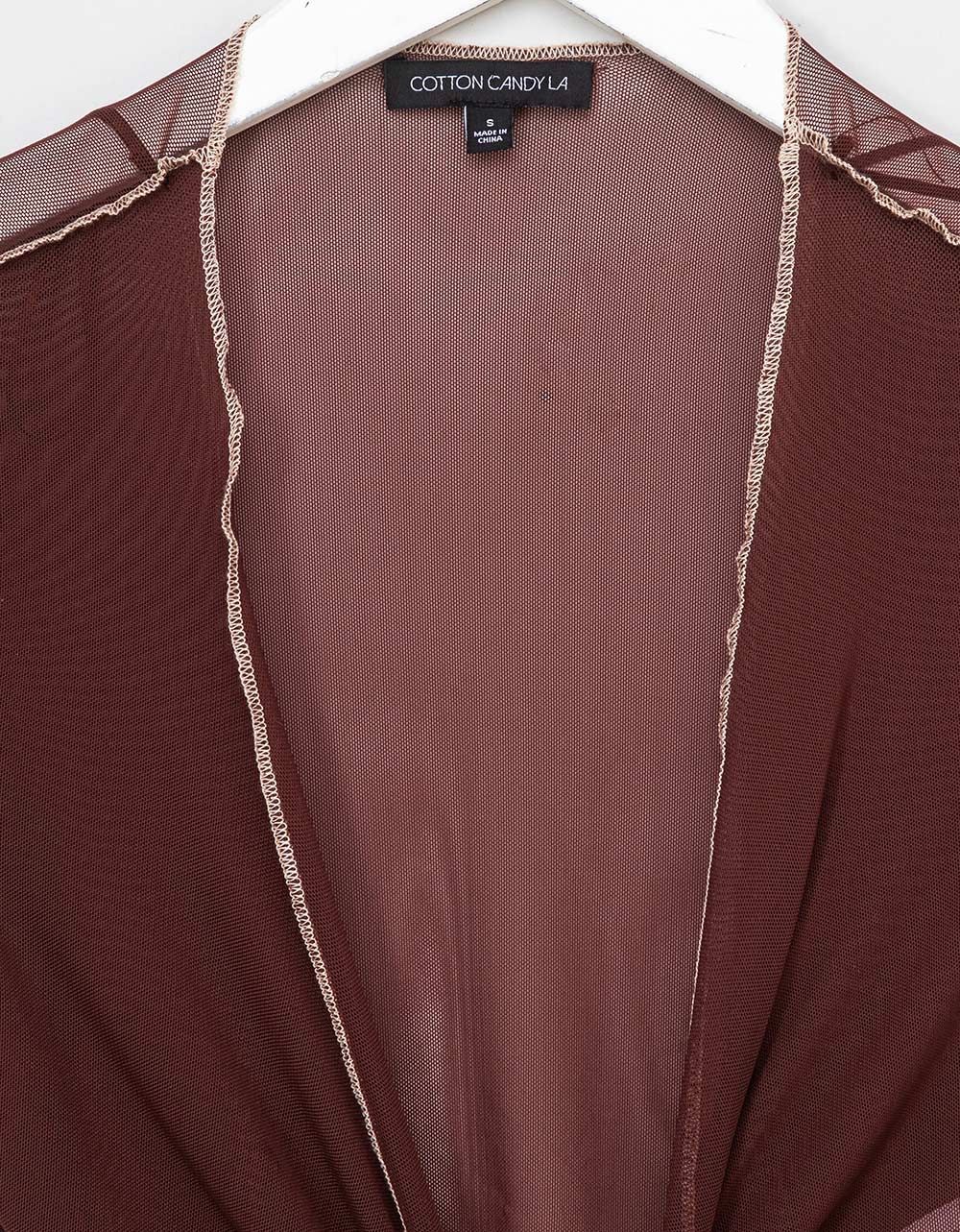 Nina Wrap Top in Espresso_2