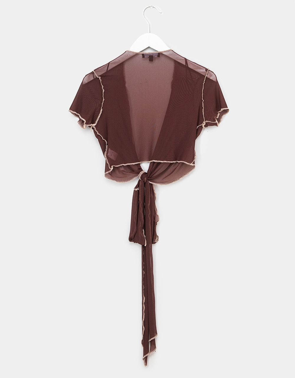 Nina Wrap Top in Espresso_4