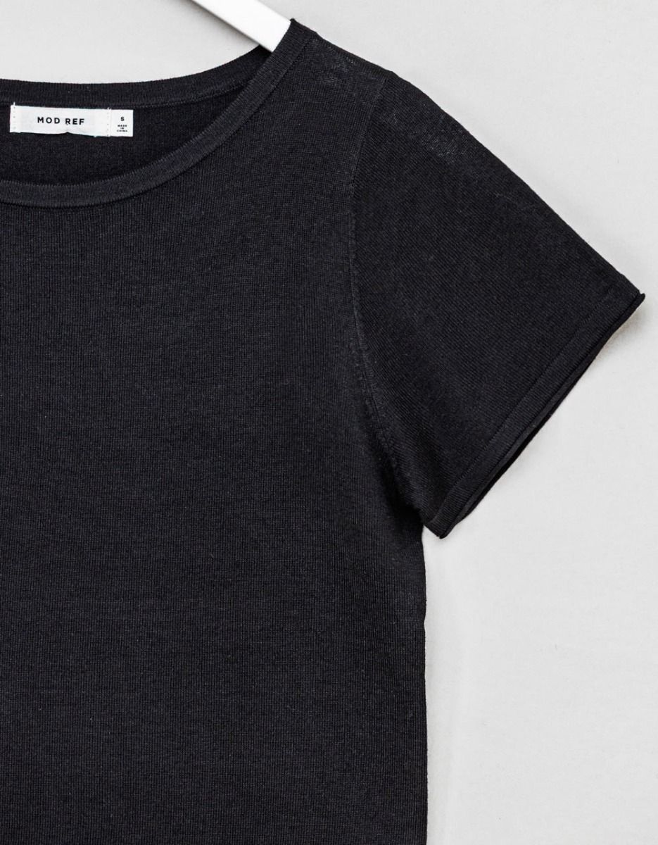 Noir Heather Tee_2