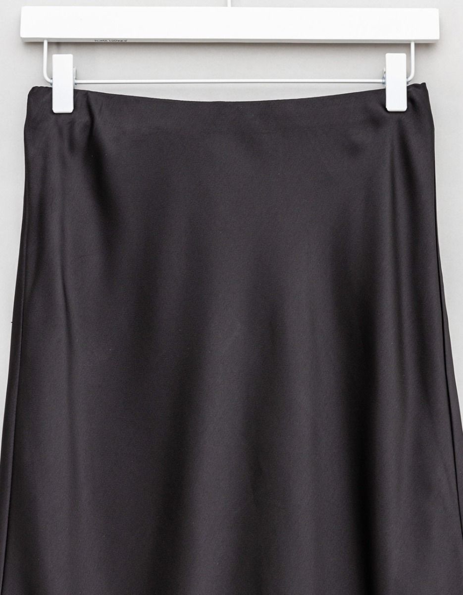 Noir Satin Skirt_2