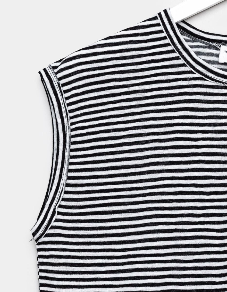 Noir Stripe Tee_1