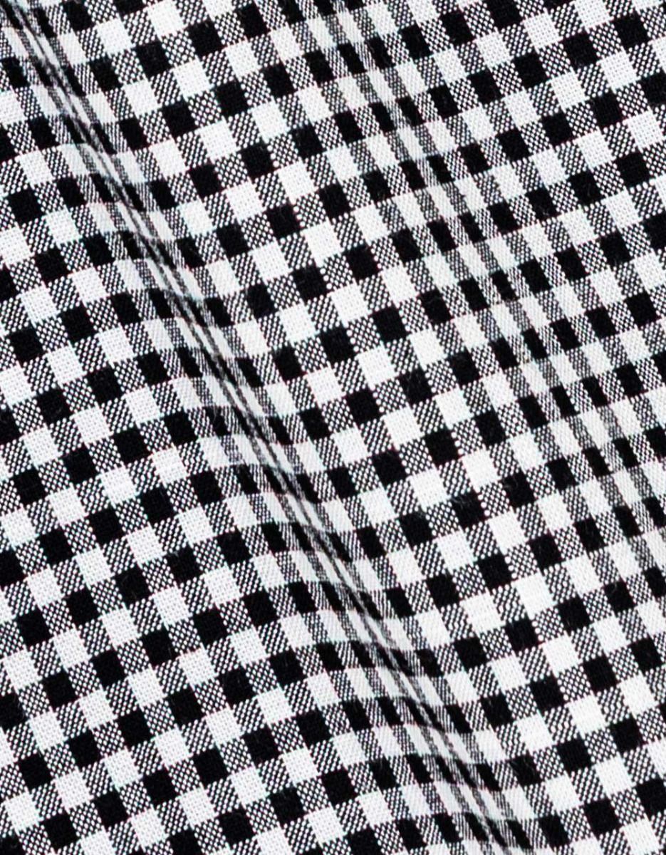 Noir Whitney Check Dress_4