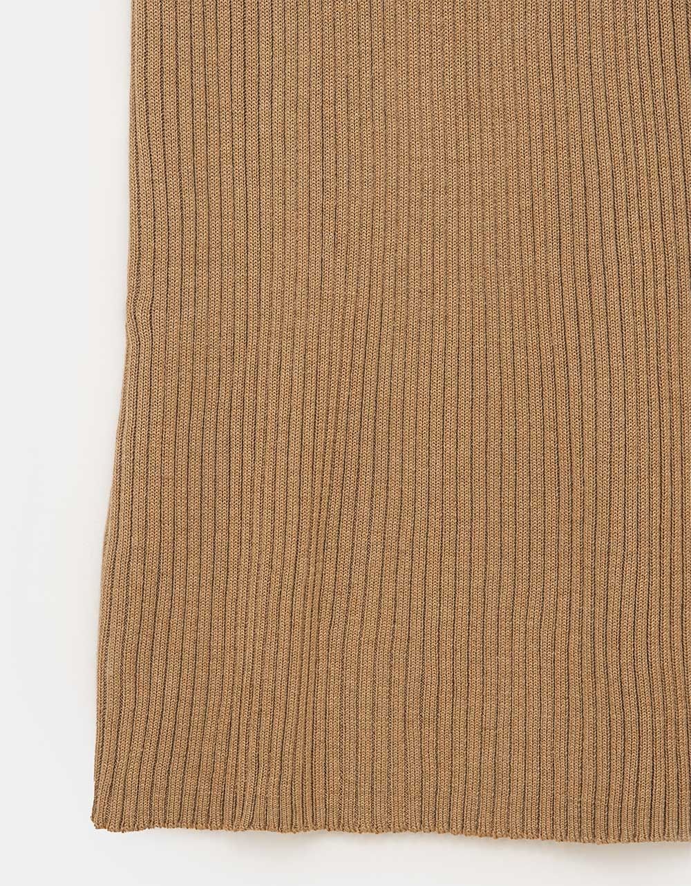 Norah Column Knit Vest in Mocha_3