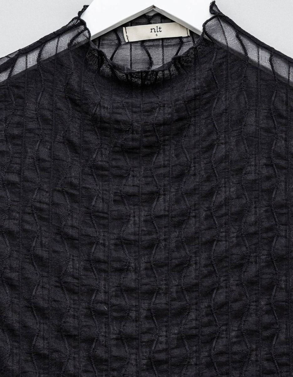 Nuit Wavy Mesh Top_1