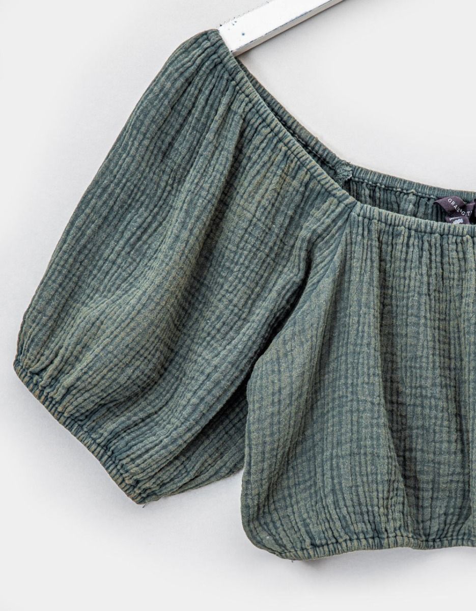 Olia Gauze Crop Top_3