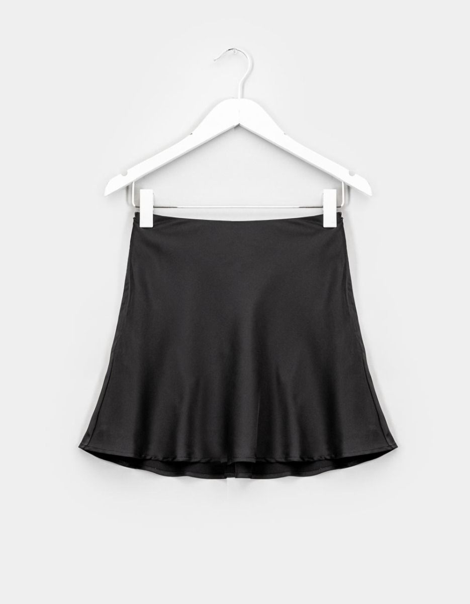 On the Bias Mini Skirt_0
