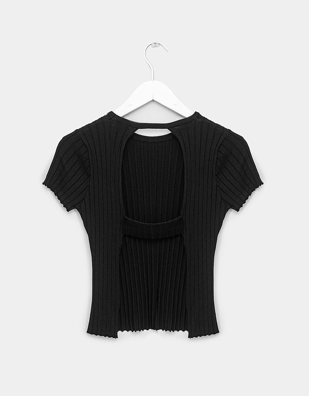 Ouverte Back Top in Black_3