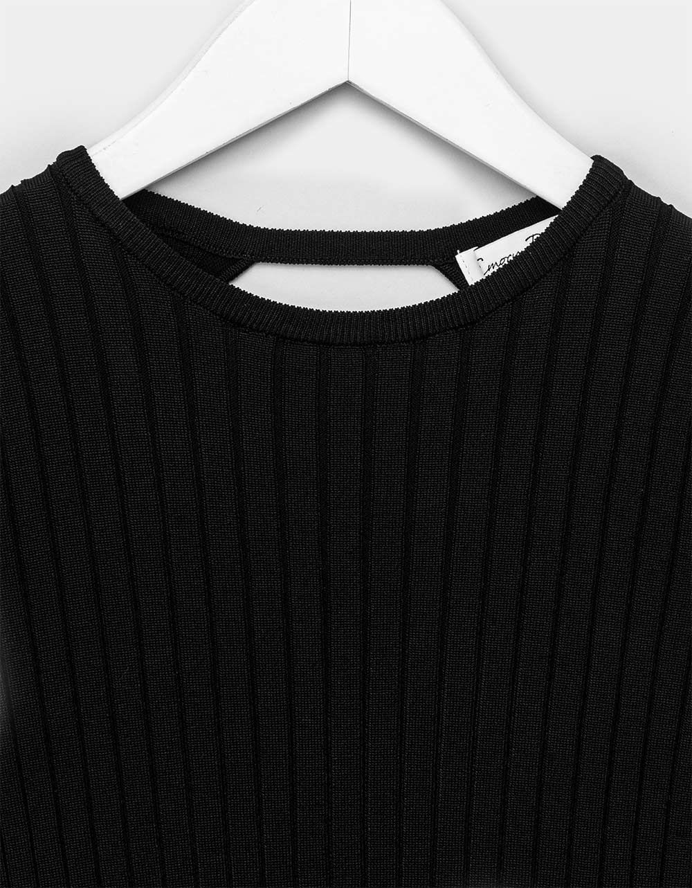 Ouverte Back Top in Black_2