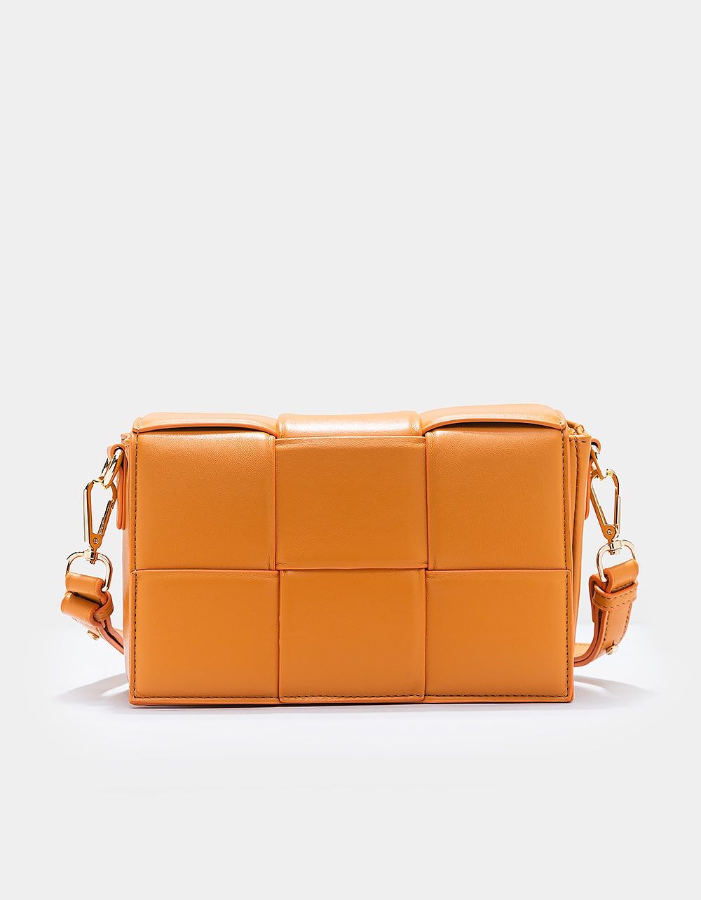 Padded Strap Bag in Tangerine_1