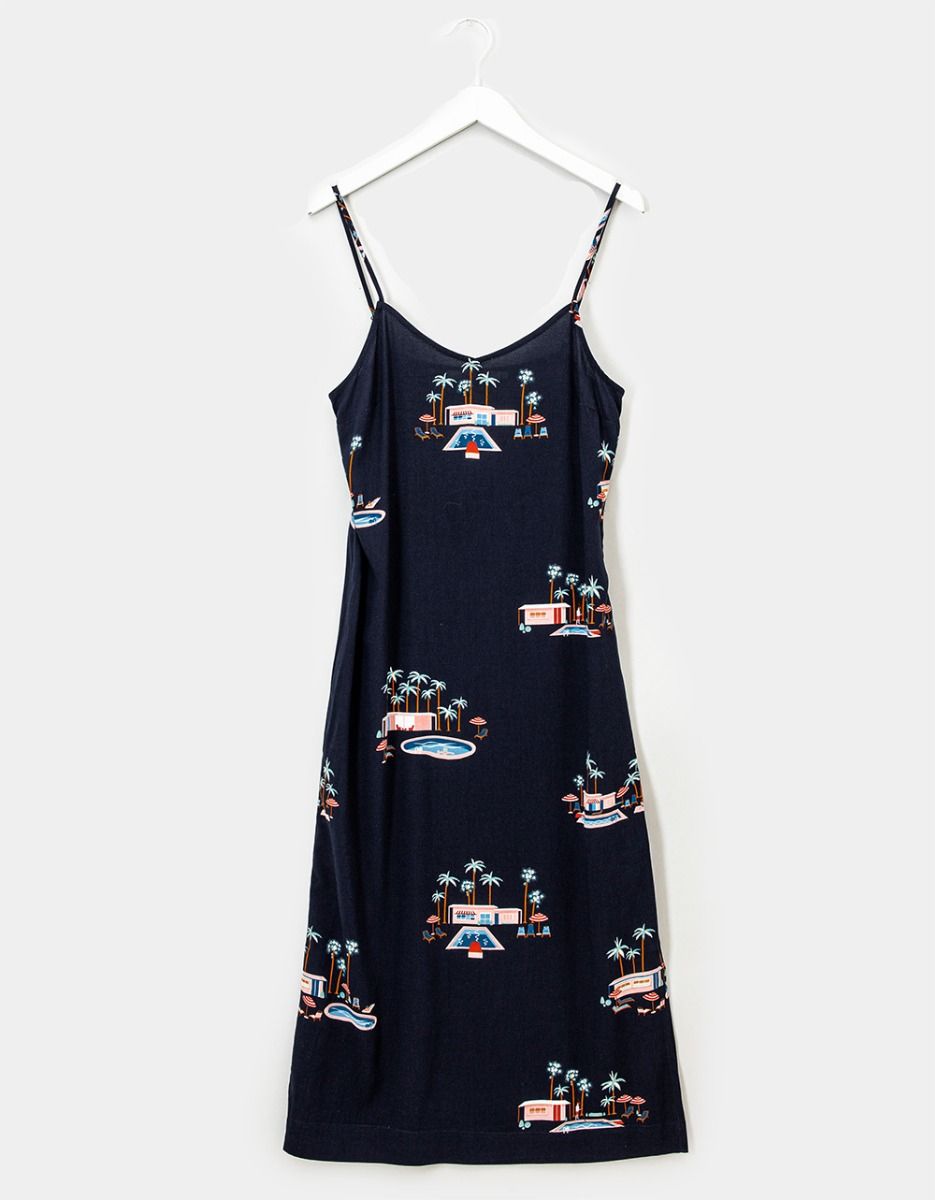 Palm Springs Midi Dress_0