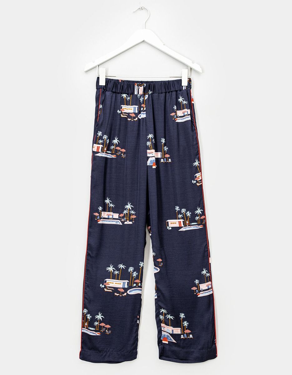 Palm Springs Print Pants_0
