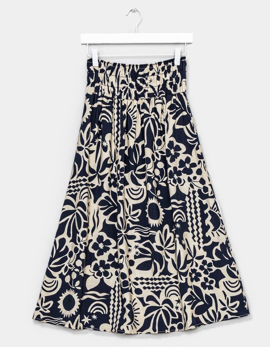 Palma Smocked Skirt_0