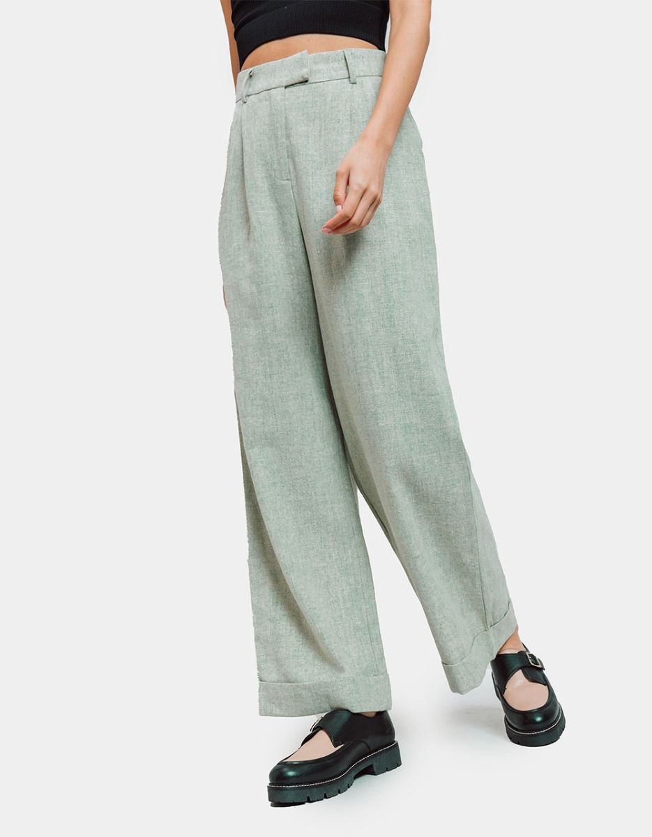 Palmier Trouser in Pistache_1