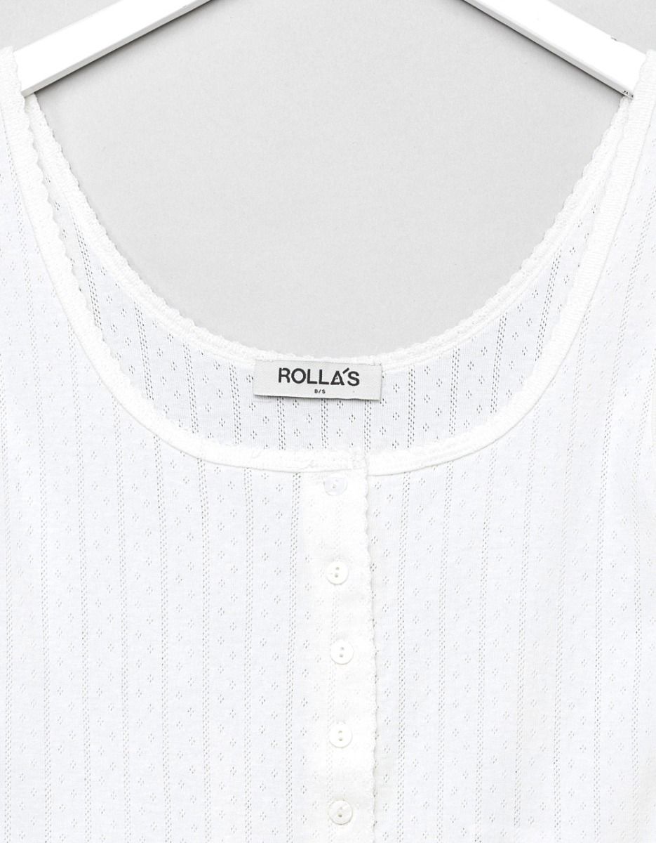 Paloma Pointelle Tank in Ivory_2