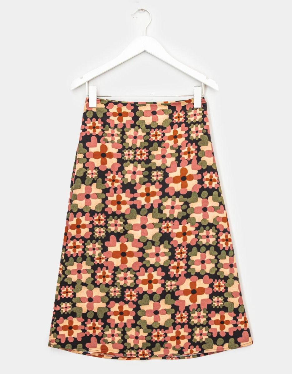 Patch Slip Skirt_0