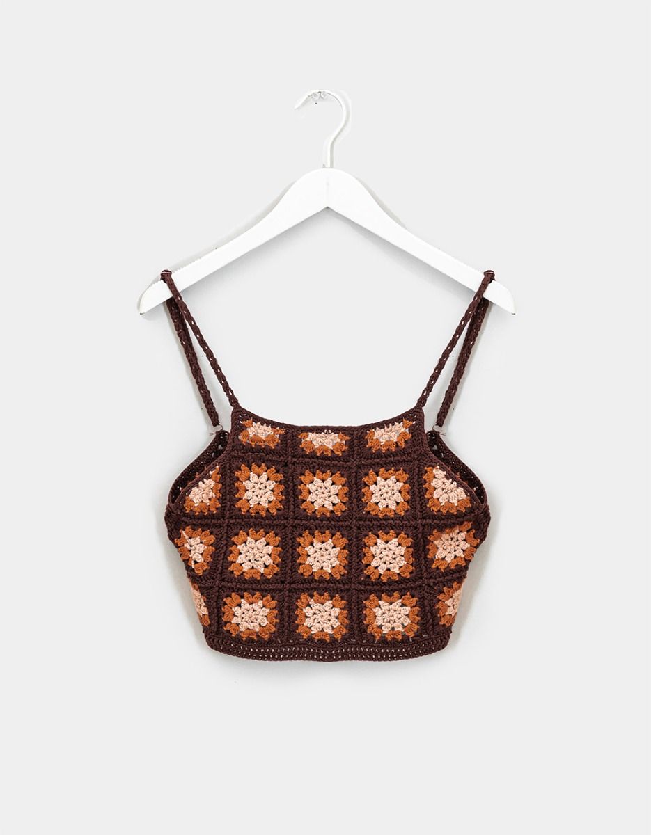 Peace Crochet Tank_0