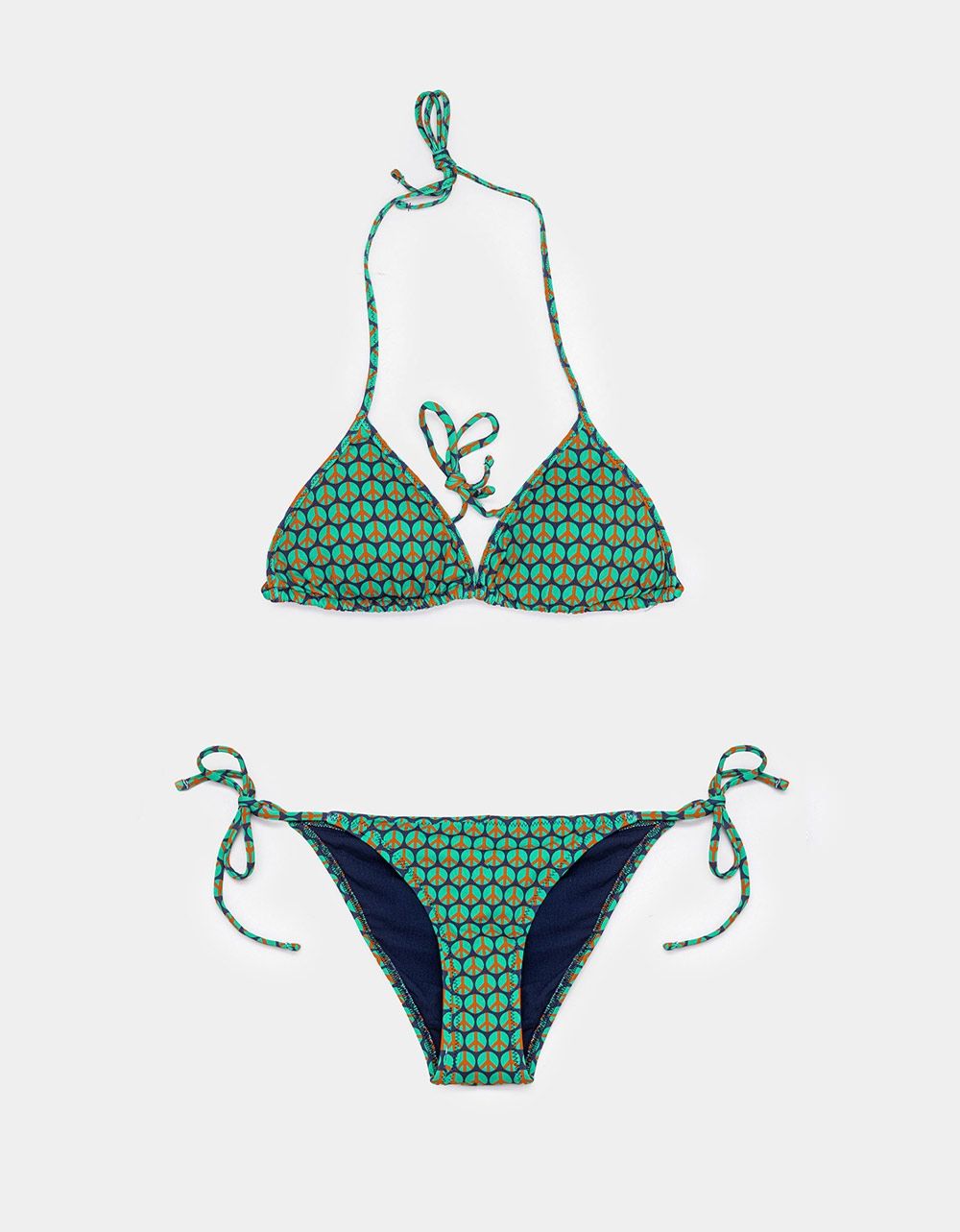 Peace Dot Bikini Set_0