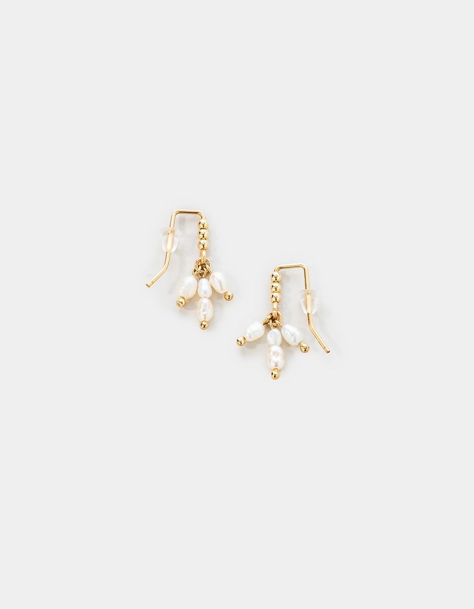 Pearl Drop Earrings_0
