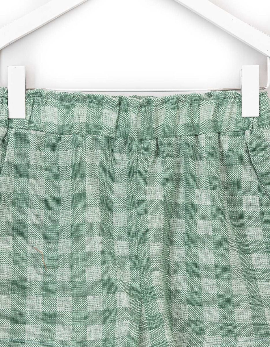 Pebbles Check Shorts_3