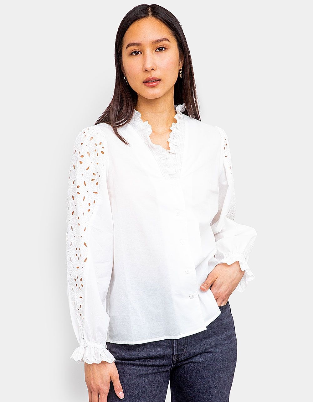 Pelle Eyelet Blouse_1