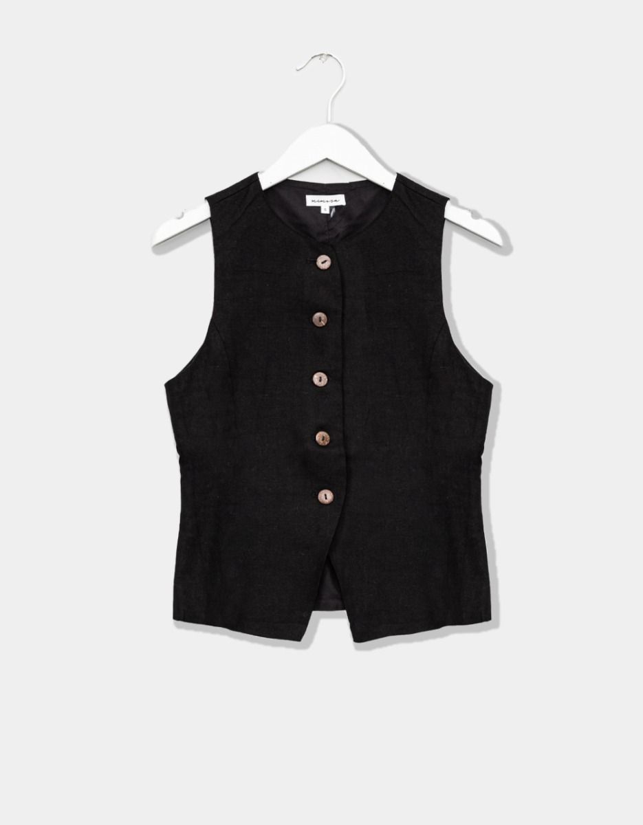 Penny Pinstripe Vest_0