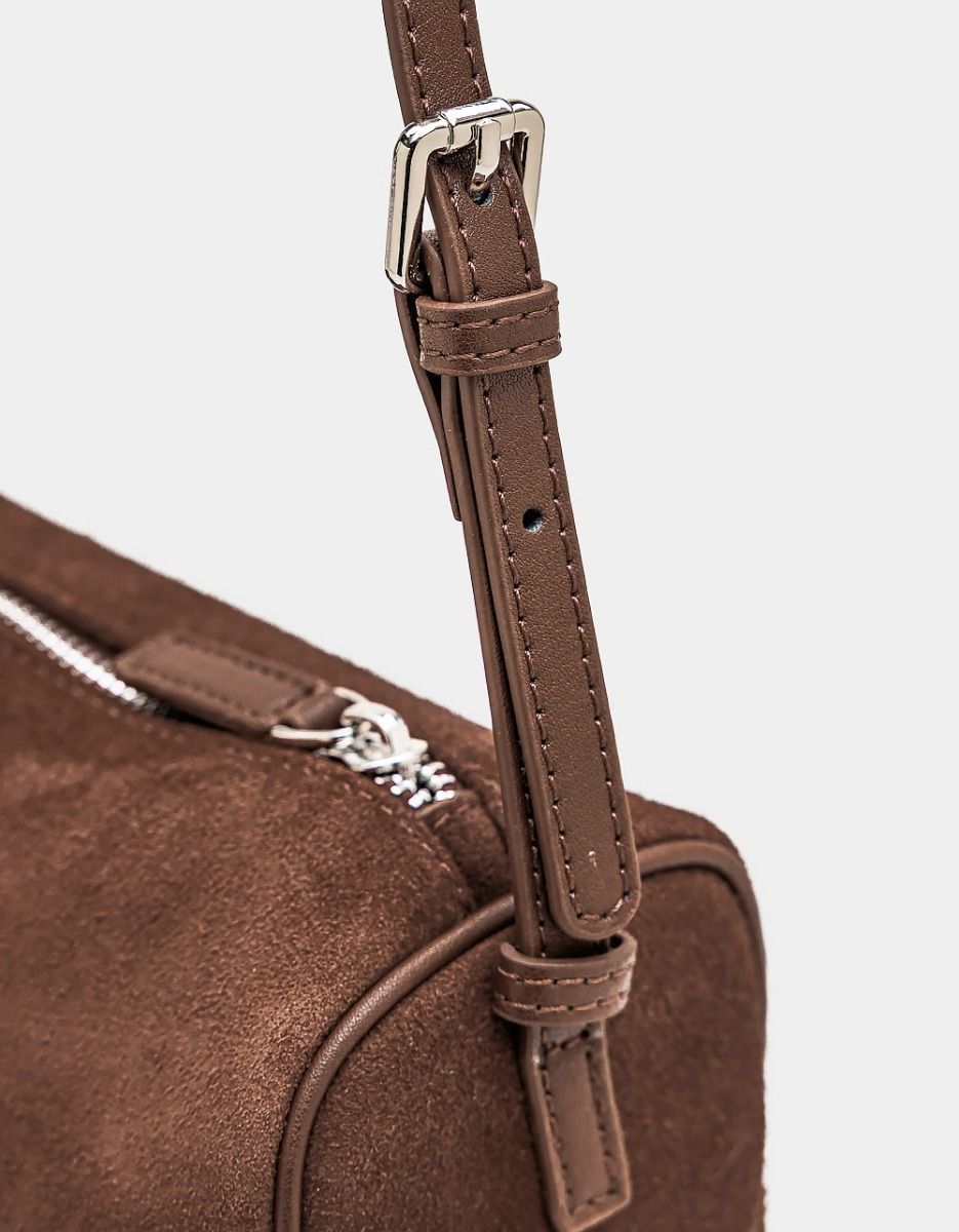 Petit Barrel Bag in Coffee_1