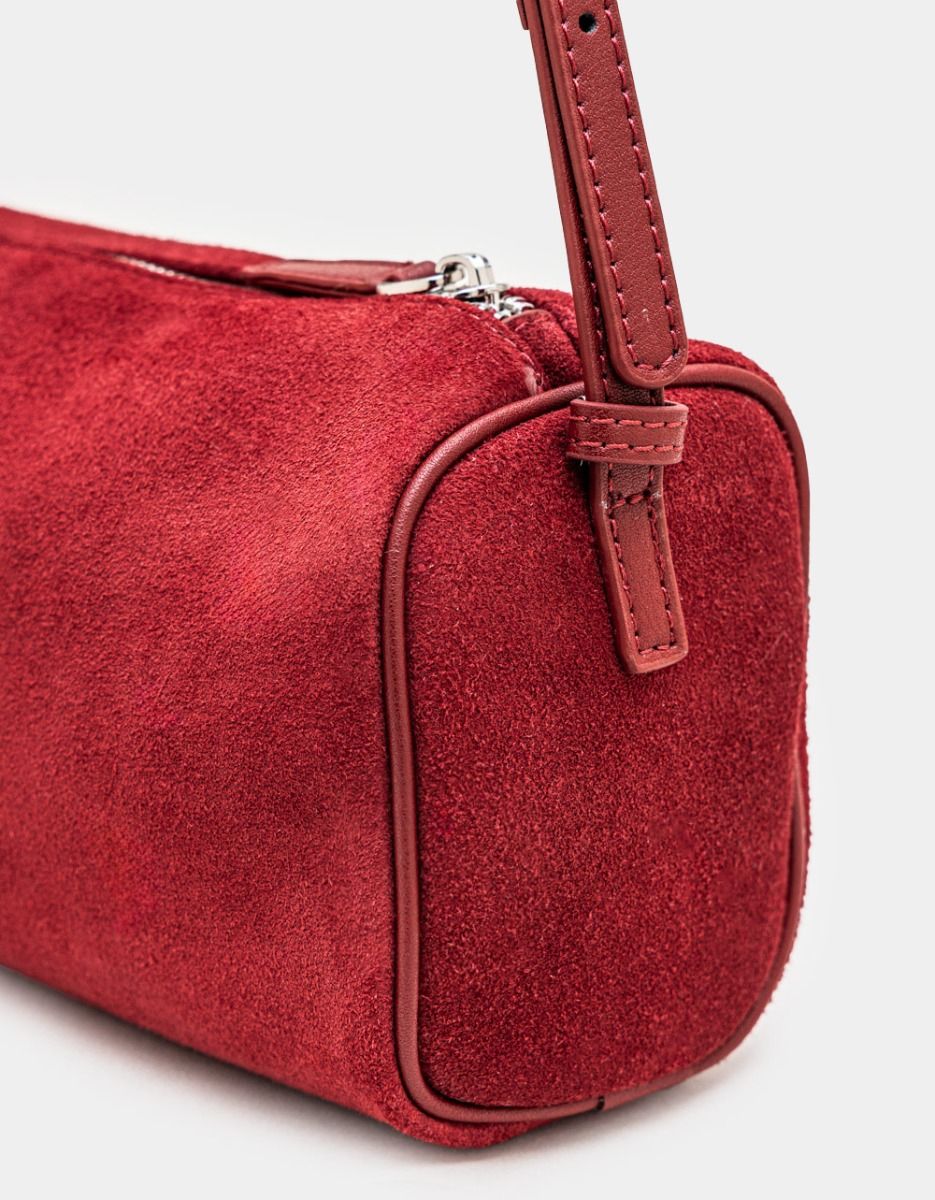 Petit Barrel Bag in Red_2
