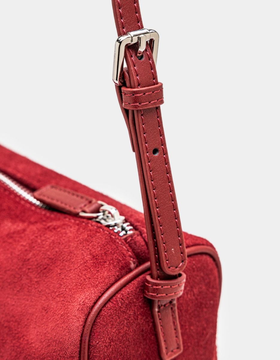 Petit Barrel Bag in Red_1
