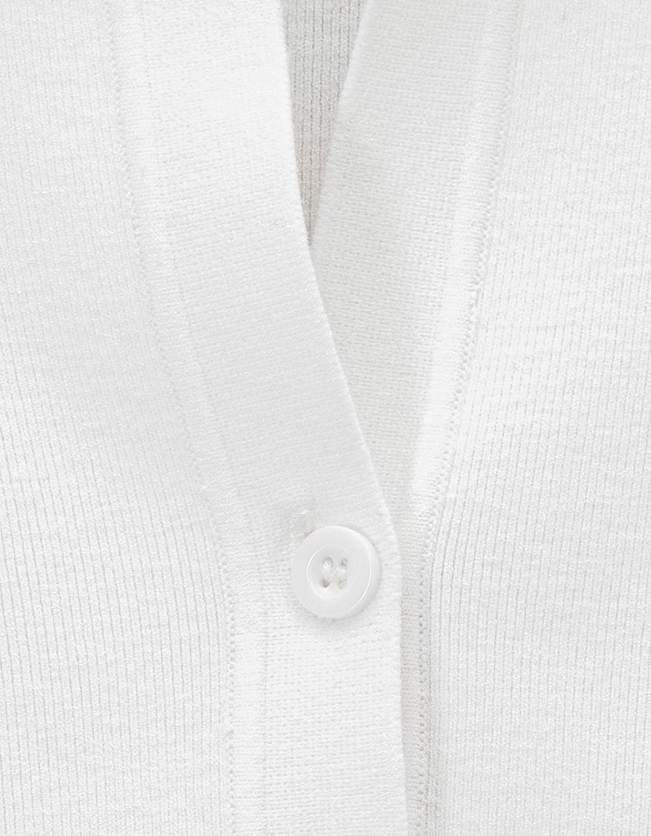 Petra Collar Top in White_4