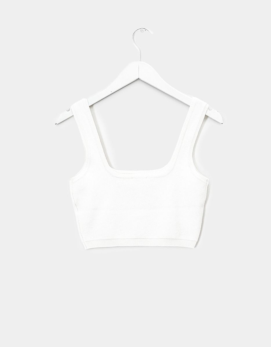 Piccola Crop Knit in Ivory_3