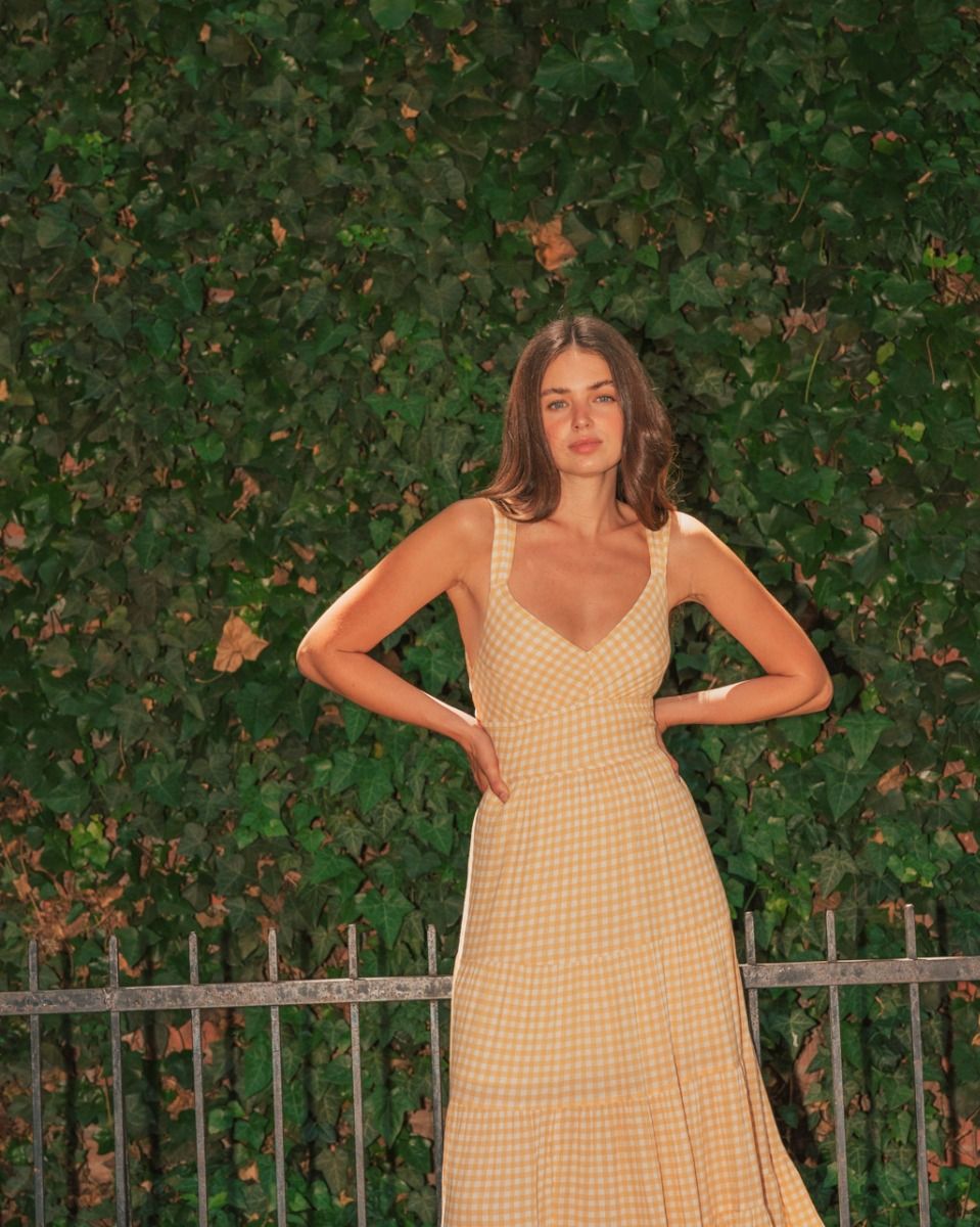 Picnic Tie Back Maxi_0