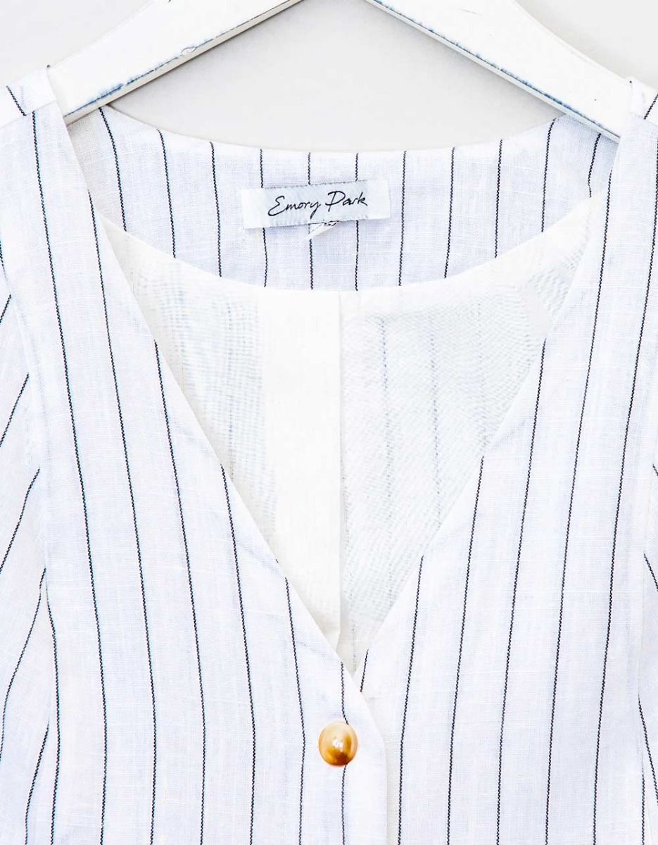 Pinstripe Boutonner Vest_6