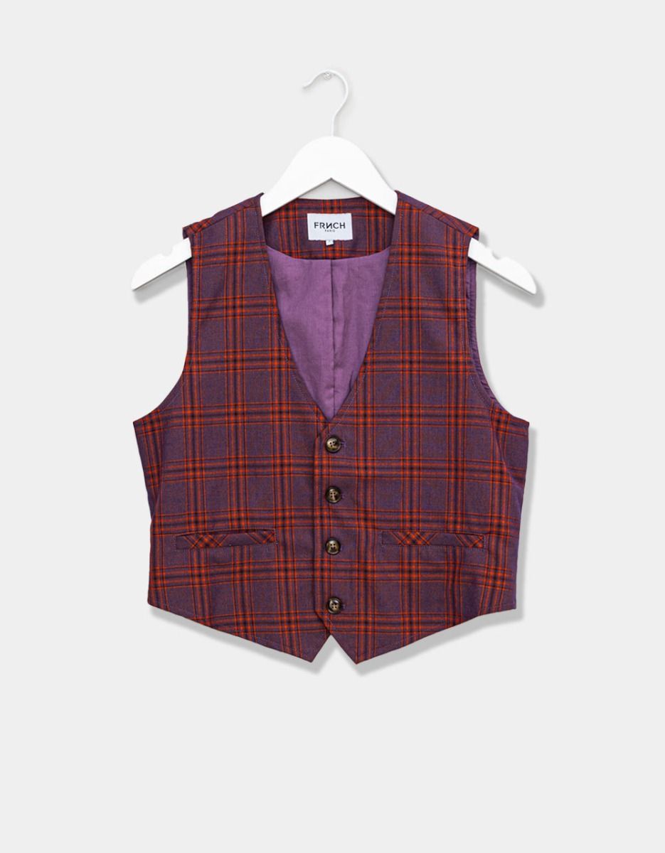 Plaid Alix Vest_0