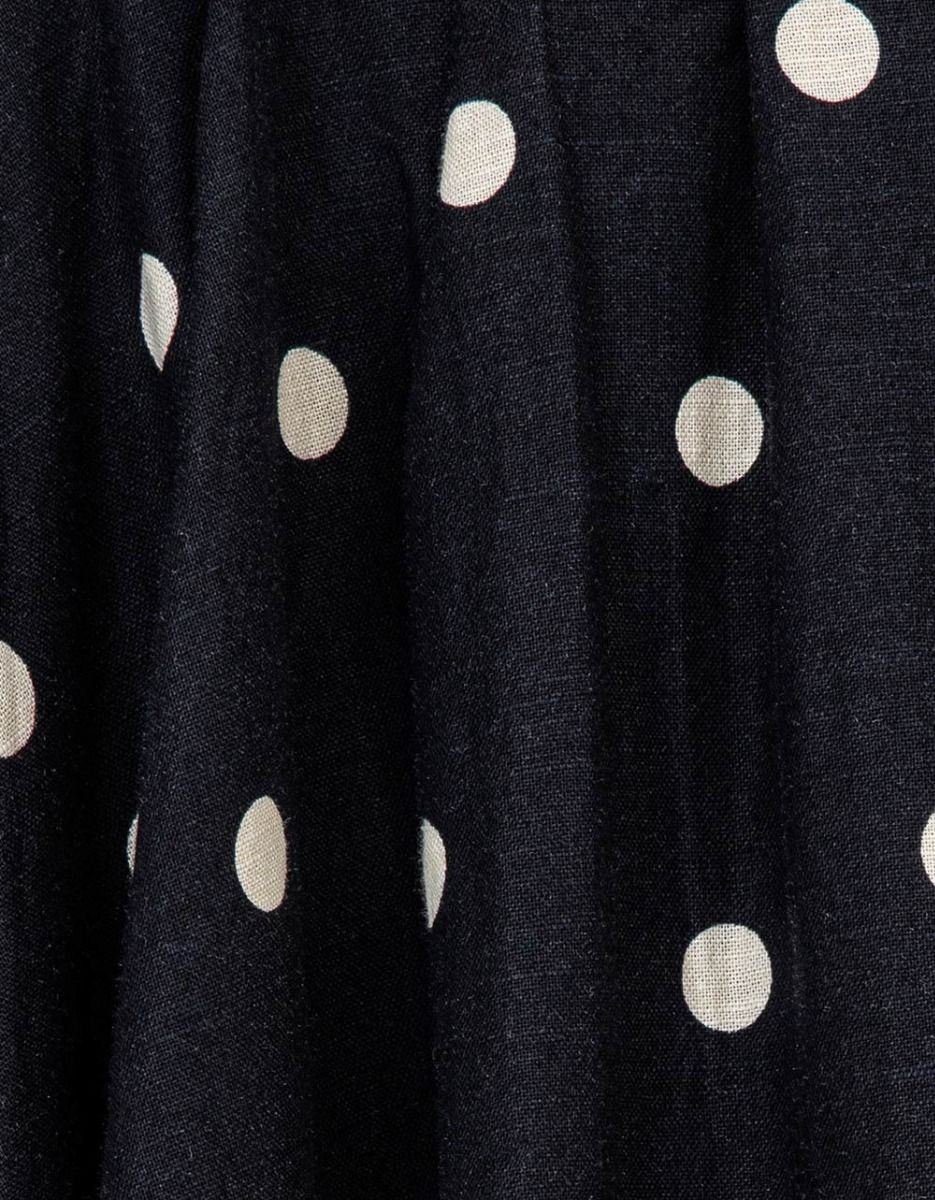 Pleated Dot Skirt_6
