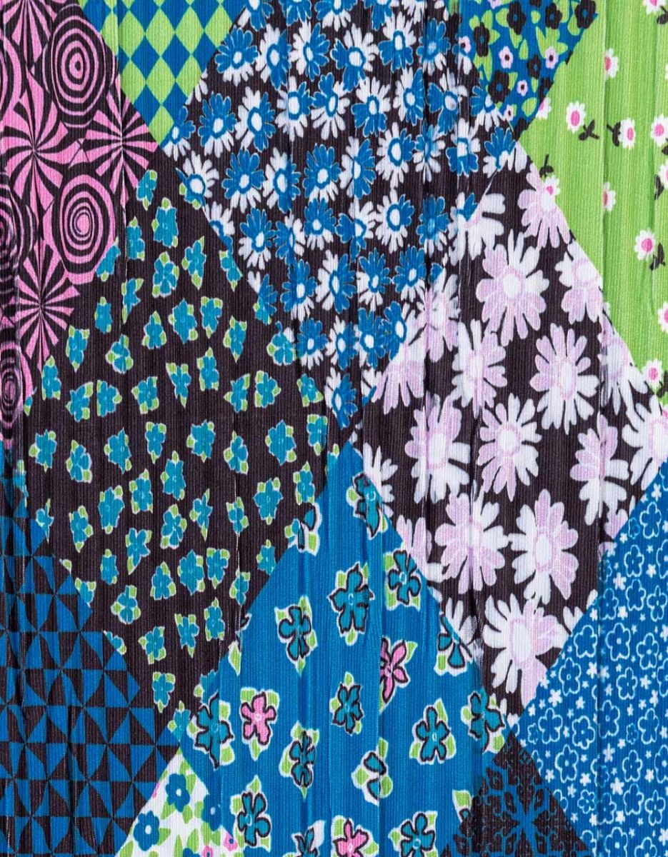 Plisse Patchwork Pants_6