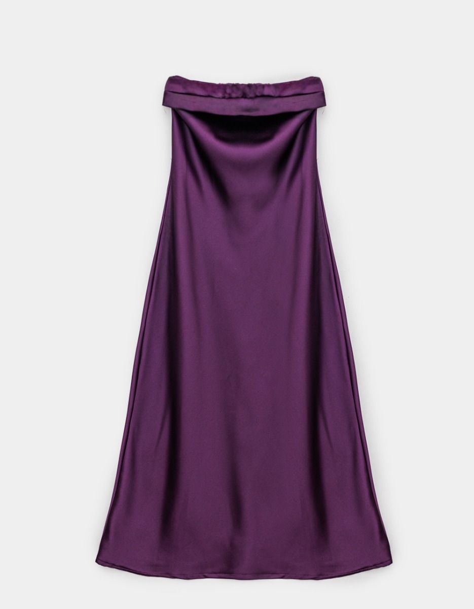 Plum Tube Dress_0