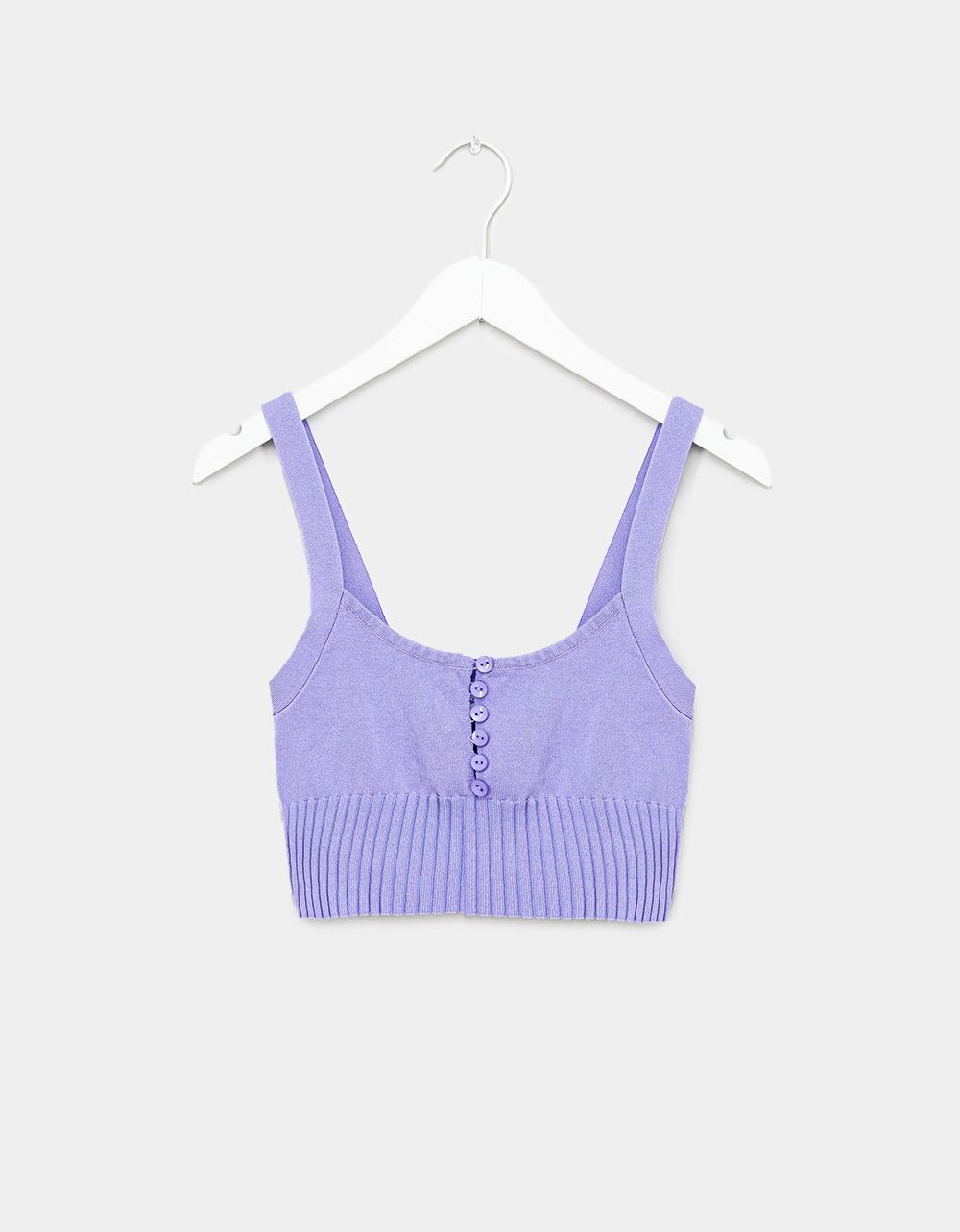 Pola Button Knit Tank_0