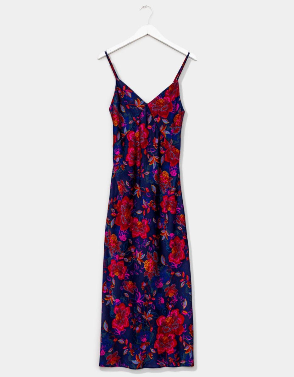 Pomegranate Slip Dress_0