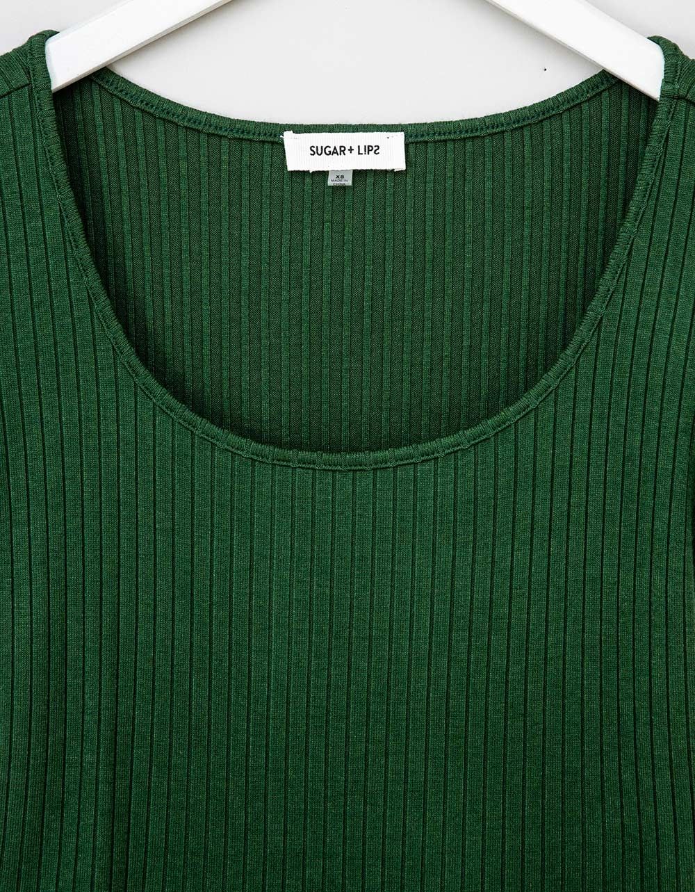 Provence Scoop Tee in Basil_2
