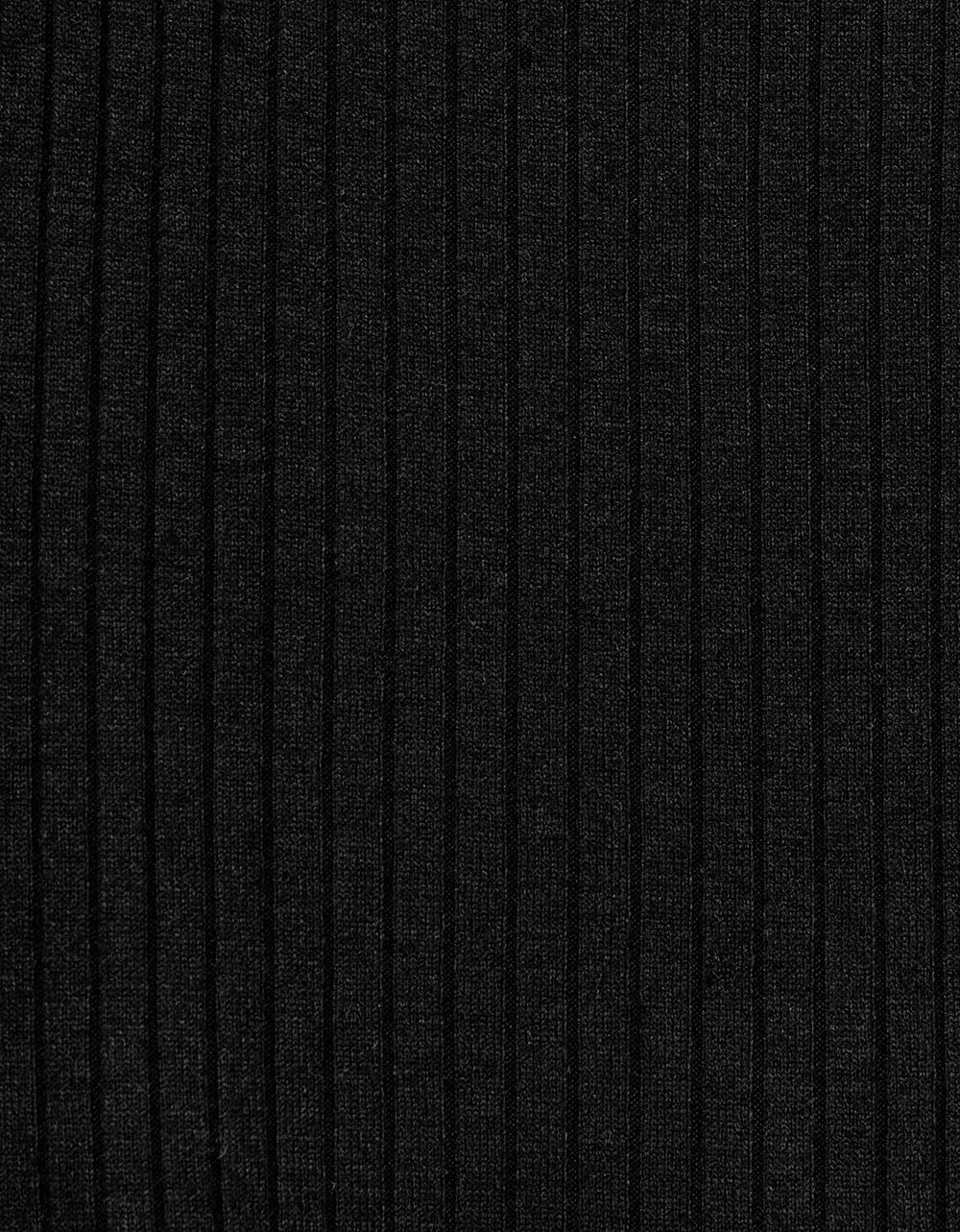 Provence Scoop Tee in Black_3