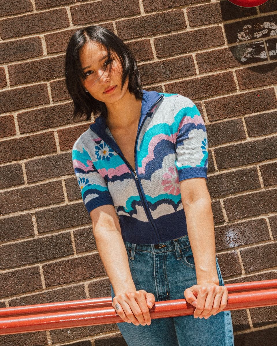 Psychedelic Zip Top_3