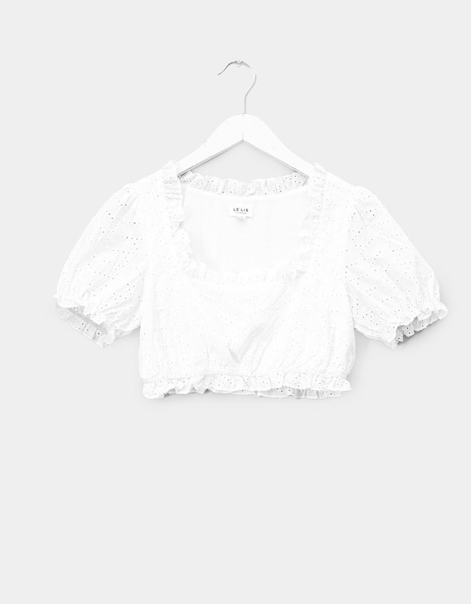 Puff Sleeve Paysan Top_0