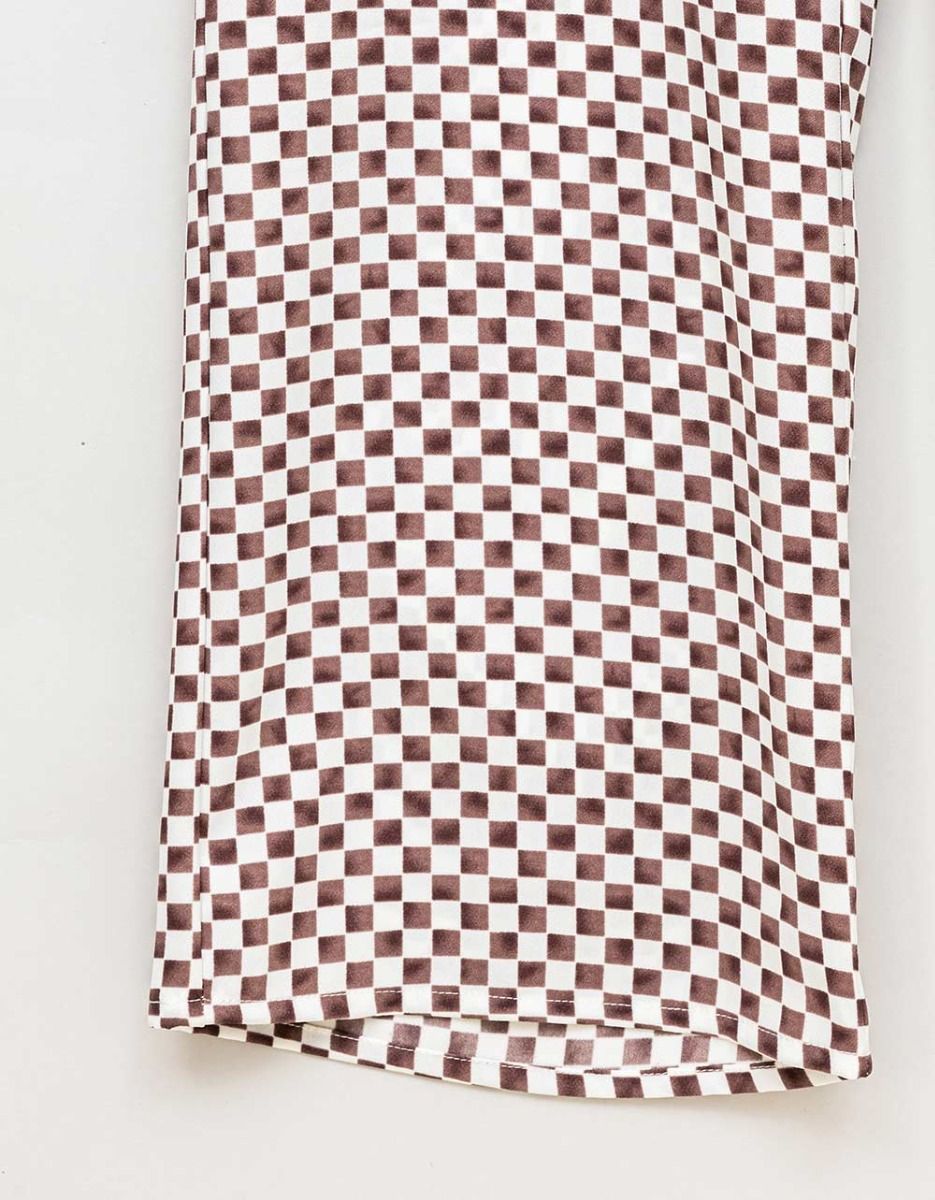 Pull-On Checker Pants_3