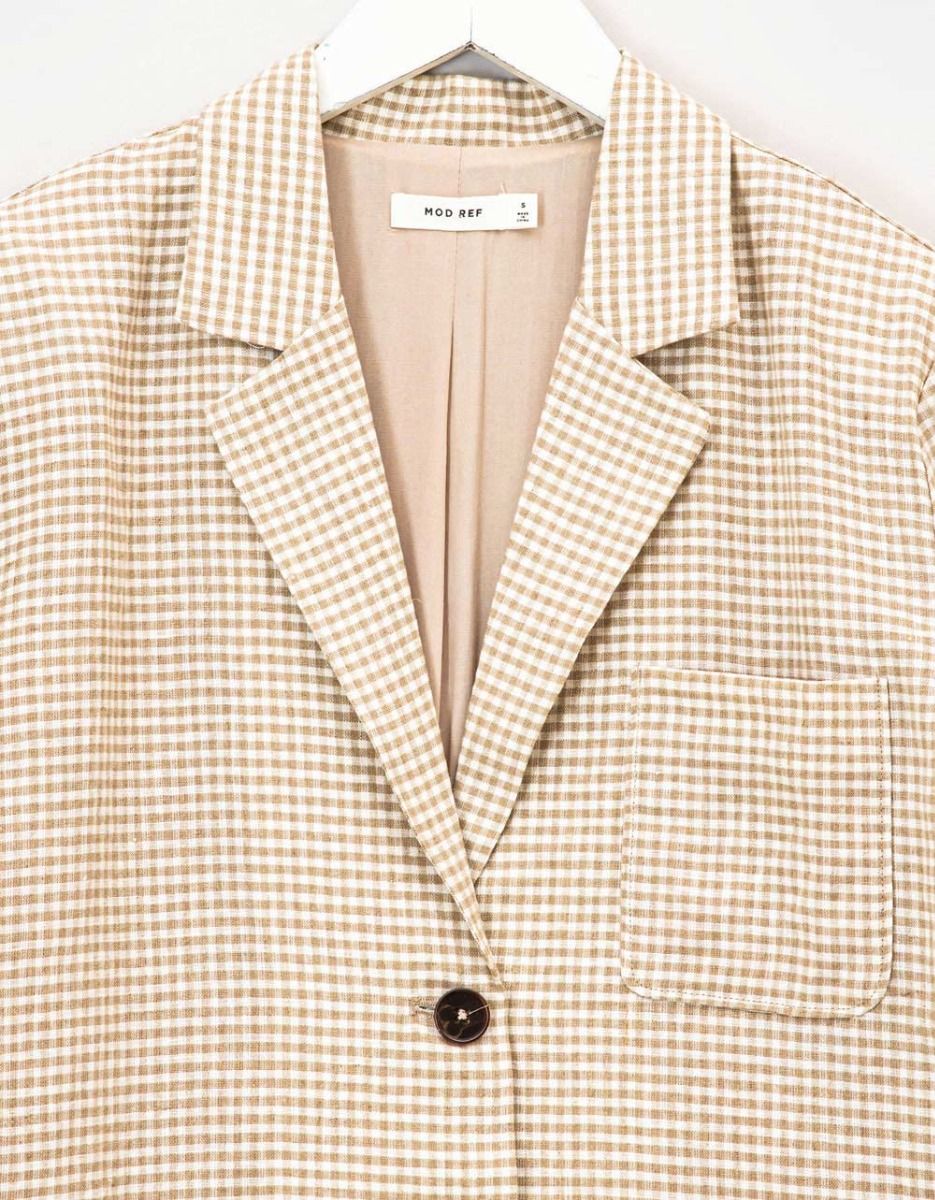 Rain Check Blazer in White_4