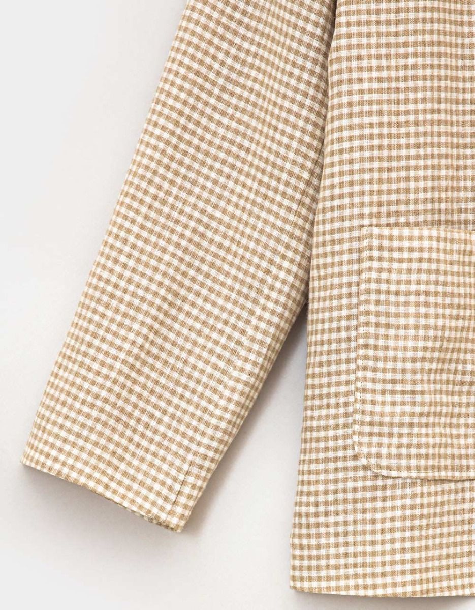 Rain Check Blazer in White_5