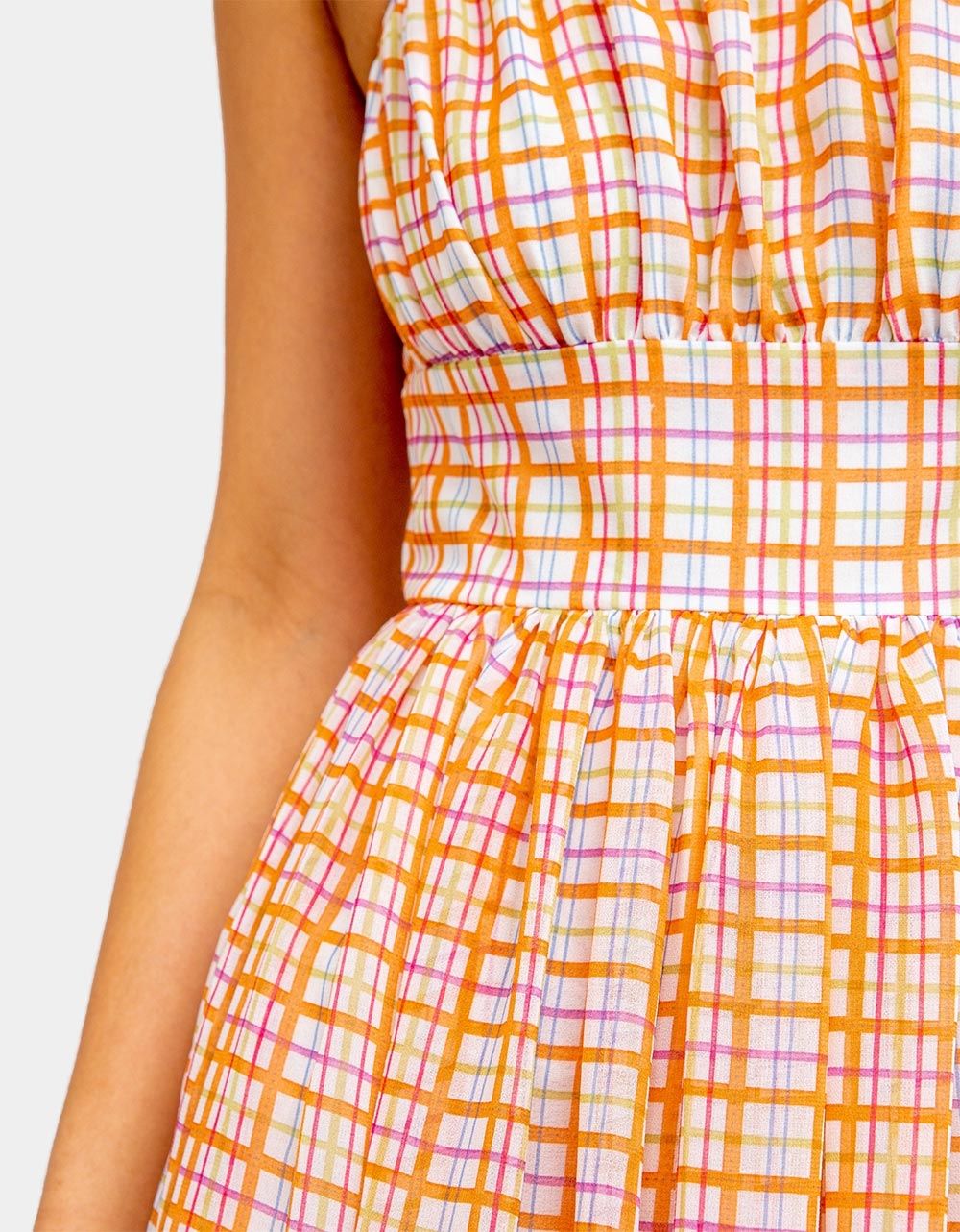 Rayonner Plaid Midi Dress_4