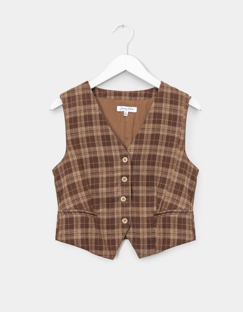 Regie Plaid Vest_0
