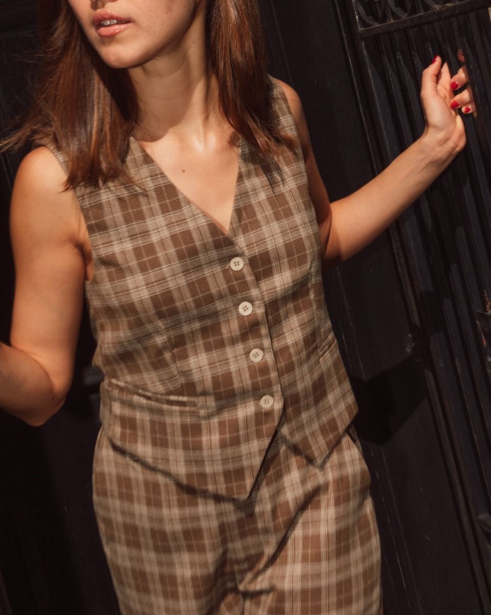 Regie Plaid Vest_2