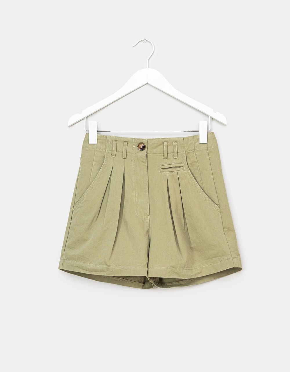 Remi Pleated Shorts_0