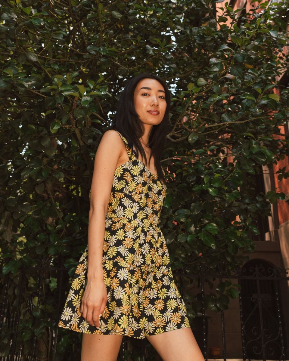 Retro Flower Romper_2